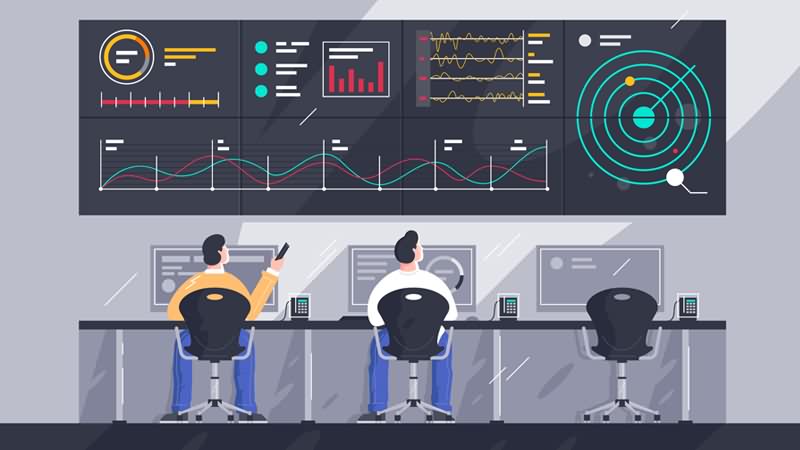 养老服务可视化数据大屏